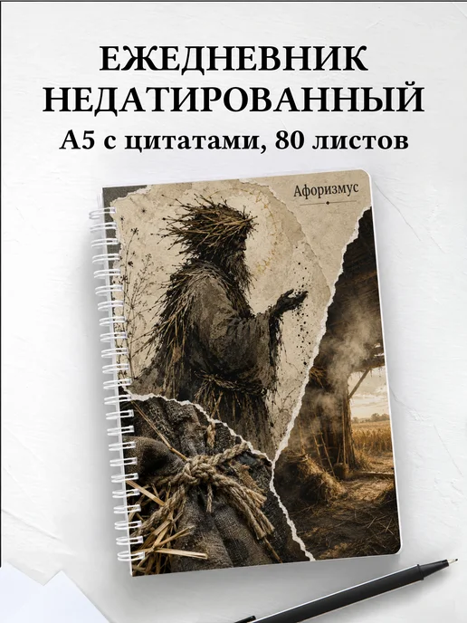 Ежедневник недатированный Овинник с мотивирующими цитатами