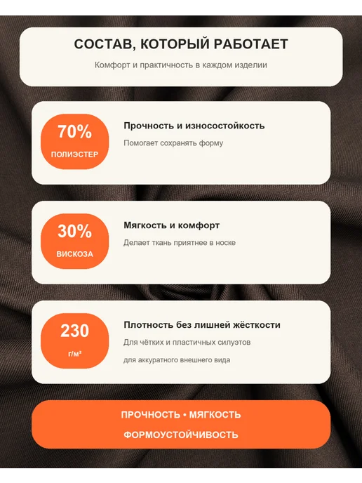 FabricsLand Костюмная ткань для шитья с вискозой 2 метра, 2 м, фото 7