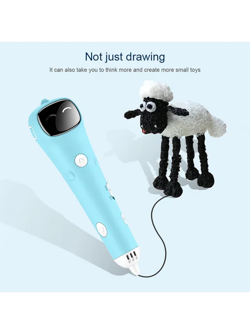 3D ручка Low Temp с PCL, USB, безопасная для детей, вариант, фото 3