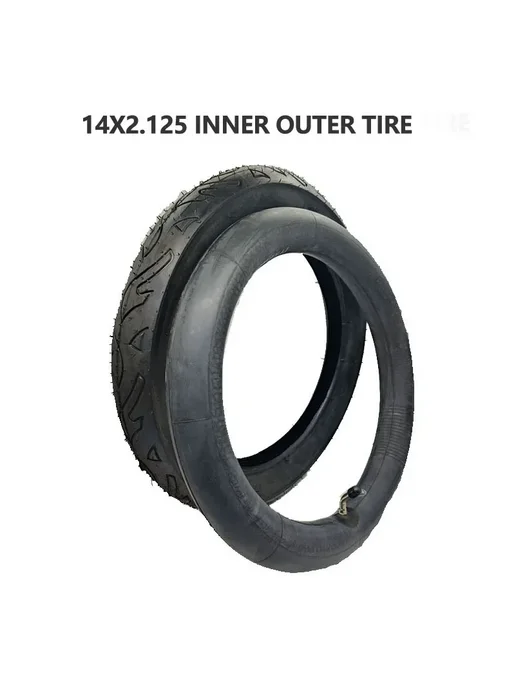 Нет бренда Толстая и прочная шина 14x2.125 54-254 inner tube, 14x2.125, фото 6