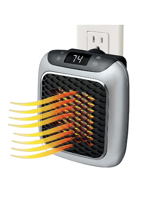 Малый обогреватель Plug In мини, настенный, переносной, вент, вариант, фото 2