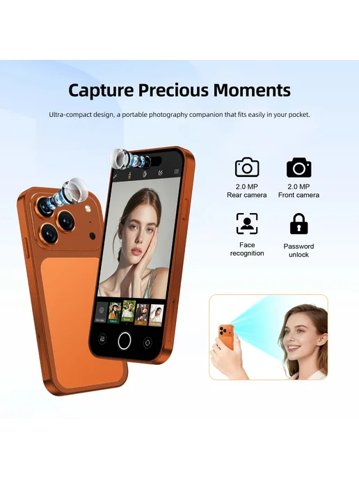 Смартфон SERVO S4pro Mini 2/16 ГБ, синий, фото 6