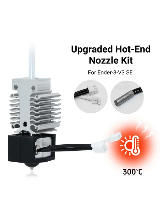 CREATIVITY Bimetal Hotend Kit для Ender 3 V3 SE, белый, фото 2