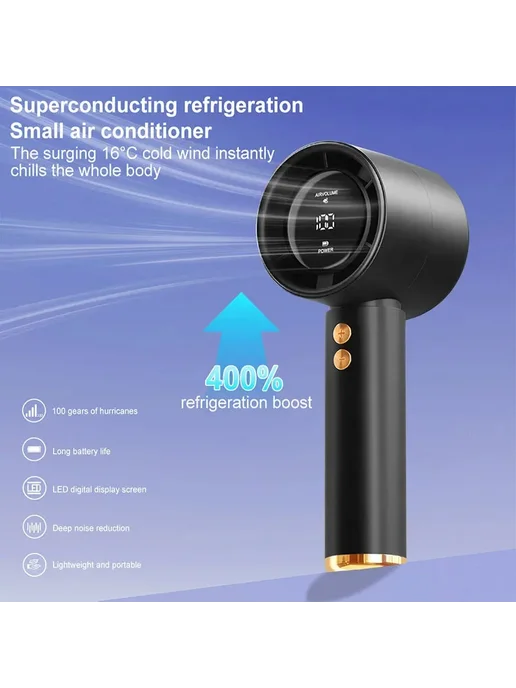 ZHUANGHUAN Портативный вентилятор розовый USB, розовый, фото 4