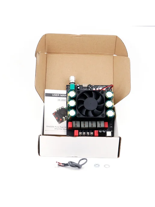 ZK-6002 2-канальный цифровой усилитель мощности 600W + 600W, 600 Вт, 600 Вт, фото 8