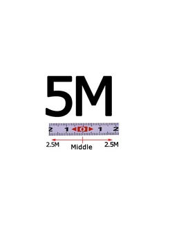 MOKIN Рулетка 5M-Middle, самоклеящаяся