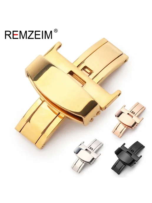 REMZEIM Браслет для часов 20 мм, Rose gold, C4, золотой, фото 2