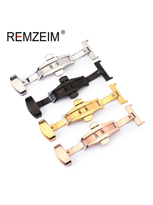 REMZEIM Браслет для часов 20 мм, Rose gold, C4, золотой, фото 3