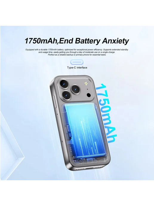 Смартфон SERVO 17pro Max Mini 1/16 ГБ, серый, фото 3