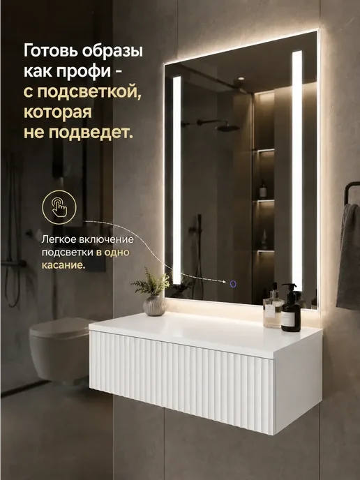 Kids City Туалетный столик с зеркалом для макияжа, белый, фото 7