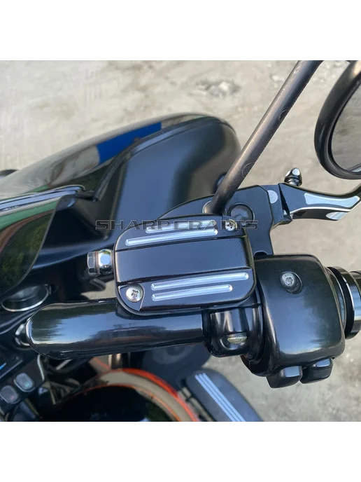 SHARP CRAFTS Крышка бачка тормозной Harley Touring Electra Street Glide, вариант, фото 6
