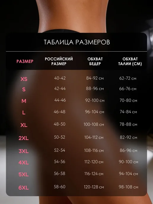 KODALIFE Набор трусов стринги хлопок с высокой посадкой, 6 шт, фото 6