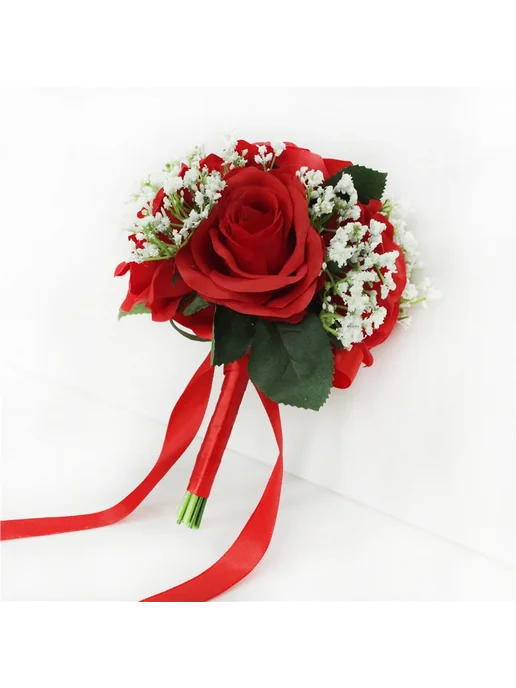 Lovegrace Букет роз красный искусственный, красный