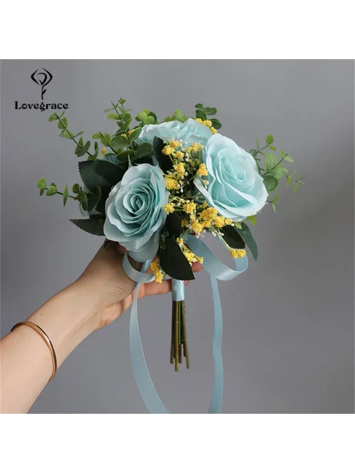 Lovegrace Букет роз красный искусственный, красный, фото 3