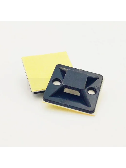 Нет бренда Кабельные стяжки пластиковые 50 шт 20x20-yellow-glue-B, 50 шт, фото 7