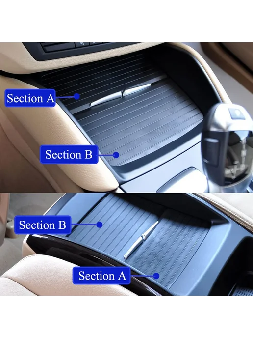 Нет бренда Держатель чашки BMW X5 X6 E70 E71 E72, Section B-Back, 5x6, фото 6