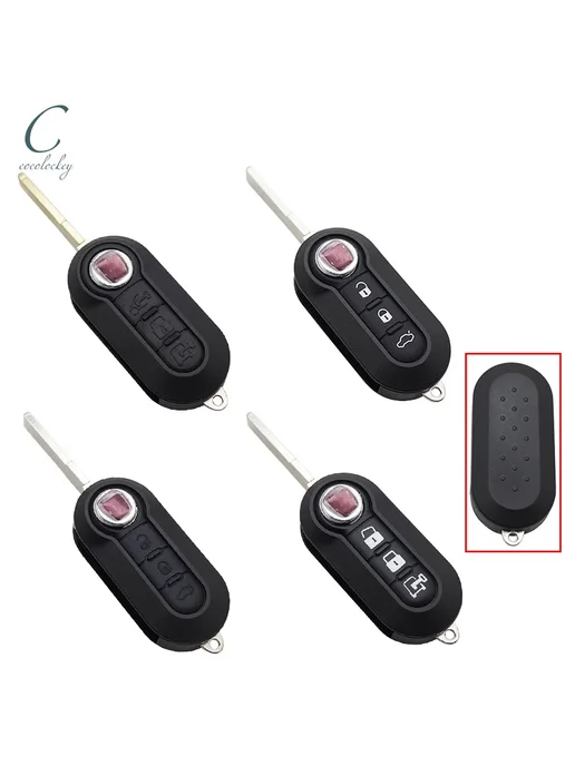 cocolockey Умный ключ для корпуса автомобильного брелока FIAT MODEL C, вариант, фото 2