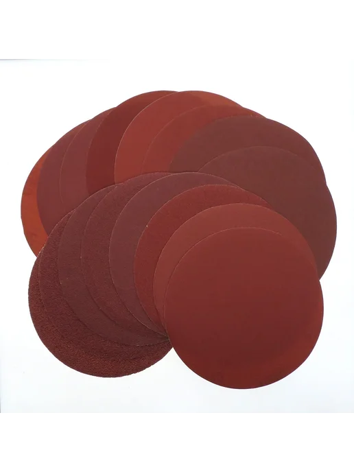 VIBRATITE Круглая наждачная бумага 150мм, зерно 800, 20 шт, 20 шт, фото 4