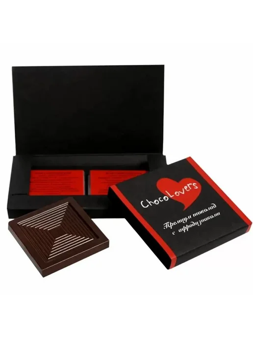 Шоколад возбуждающий с афродизиаками ChocoLovers 20г, 20 г, фото 5