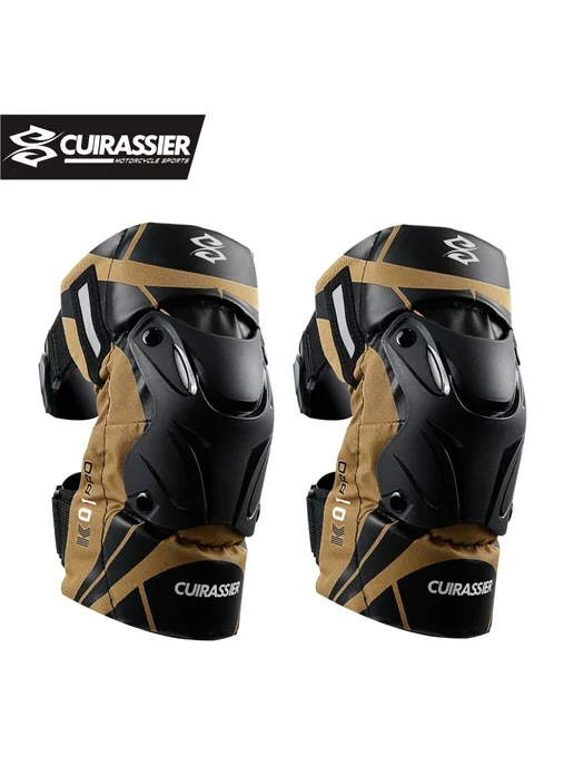 CUIRASSIER Наколенники для мотоцикла защита для колена Moto, красный, фото 2