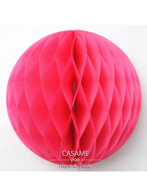casame Розовый бумажный фонарь 4 дюйма, розовый