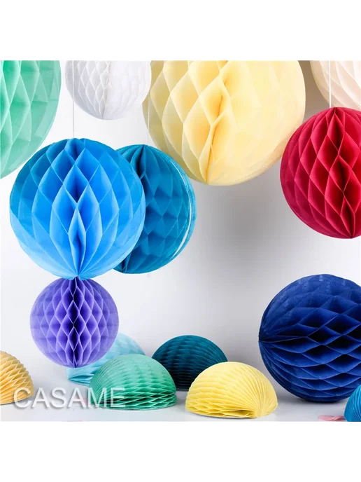 casame Розовый бумажный фонарь 4 дюйма, розовый, фото 2
