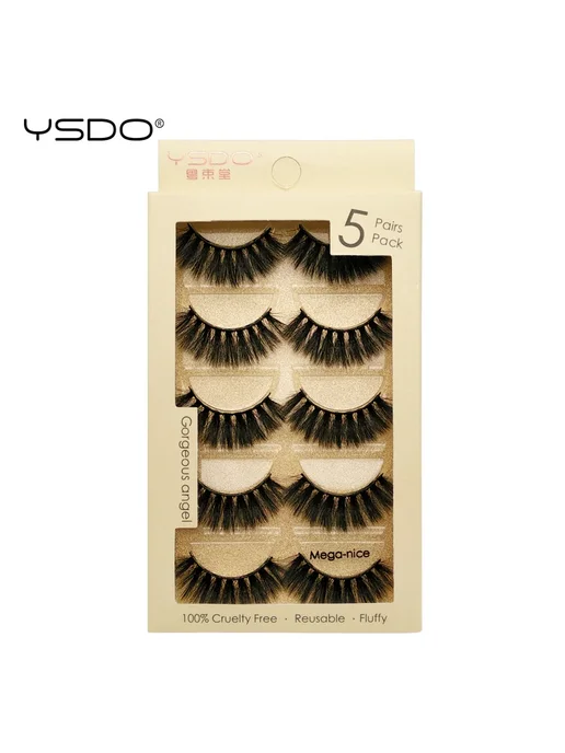 YSDO накладные ресницы 3 5 16 пар 5pairs Mega-nice-G, 3 16 Mega-nice-G
