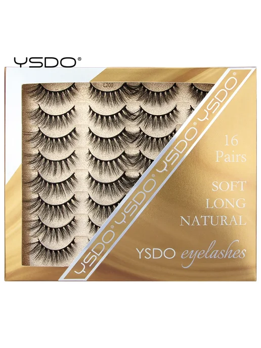YSDO накладные ресницы 3 5 16 пар 5pairs Mega-nice-G, 3 16 Mega-nice-G, фото 2