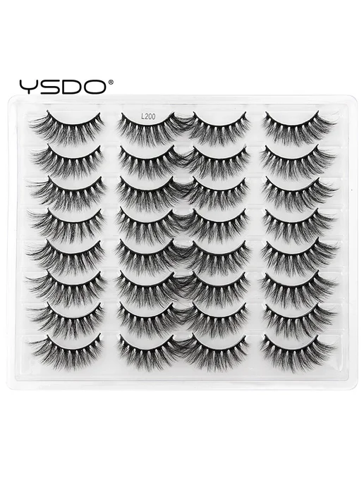 YSDO накладные ресницы 3 5 16 пар 5pairs Mega-nice-G, 3 16 Mega-nice-G, фото 3