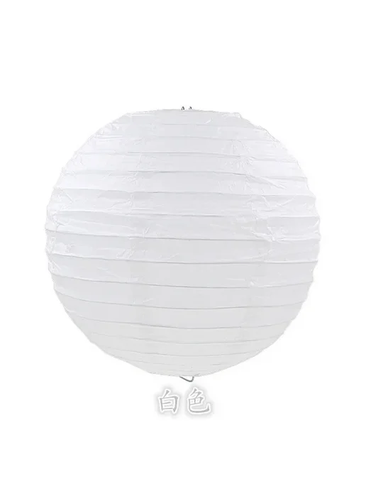 merylover Белый бумажный фонарик 35 см (14 inch), белый