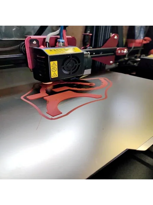 FLEXBED Подогреваемая кровать для 3D-принтера 235x235 мм, с основой, вариант, фото 5