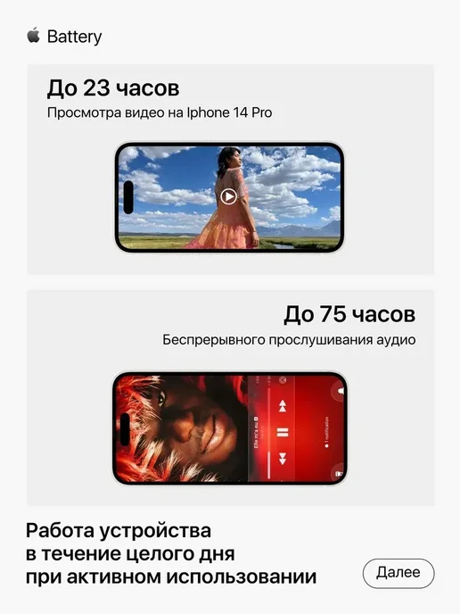 Смартфон Apple iPhone 14 Pro 256 ГБ, белый, фото 6