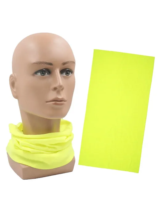 Fandana Gear Спортивная бандана из полиэстера, Светло-желтый (DC023 neon, желтый