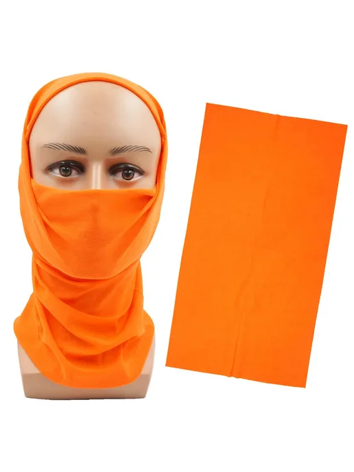 Fandana Gear Оранжевая спортивная бандана DC022, оранжевый