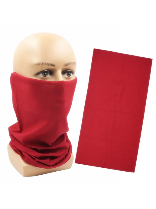 Fandana Gear Красная спортивная бандана DC012 wine, красный