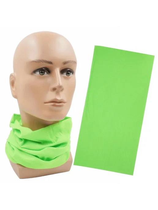 Fandana Gear Спортивная бандана Зеленый, DC024 neon green, зеленый