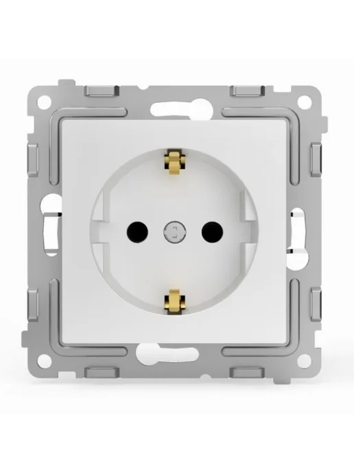 TOKOV ELECTRIC Розетка силовая Токов Электрик Pixel, TKE-PX-R1Z-C01, 2 шт, фото 2