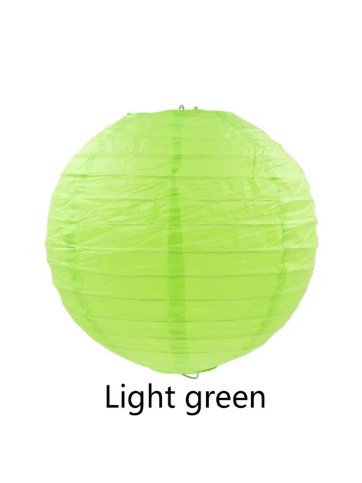 merylover Бумажный фонарик зеленый Light green 40см (16 дюймов), зеленый