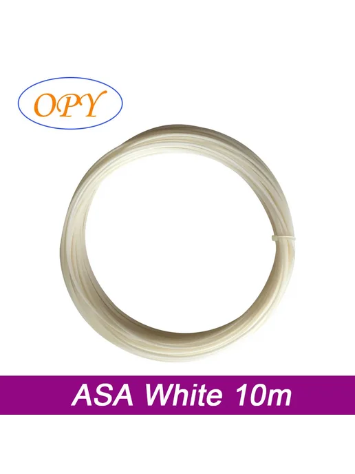 Opy Нить для 3D ручки ASA White 10M, белый