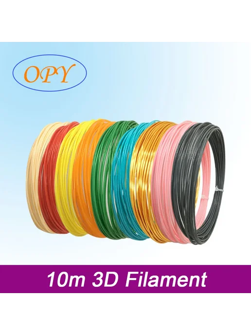 Opy Нить для 3D ручки PLA WOOD Dark 10 м, 10 м, фото 2
