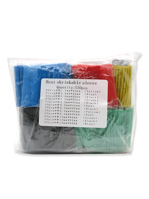 HJXRHGAL Термоусадочные трубки набор 328PCS Color box, 328 шт, фото 3