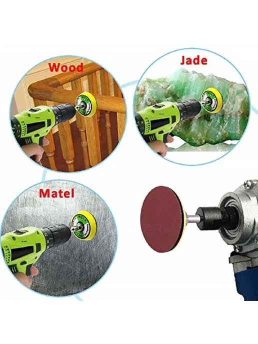 VIBRATITE Набор шлифовальных дисков 101 шт, 2 дюйма, 101 шт, фото 5