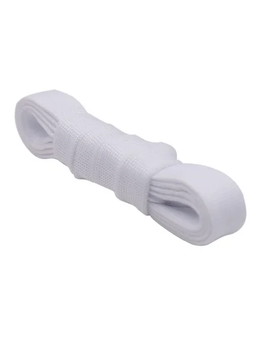 Coolstring Белые шнурки 160 см, 15 мм, Color 3152 White, белый
