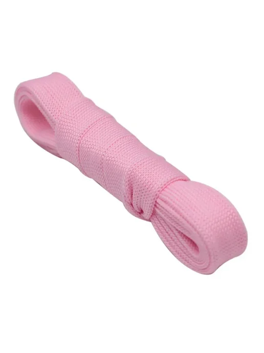 Coolstring Вязаные шнурки на плоской подошве 3154 Pink 160 см, розовый