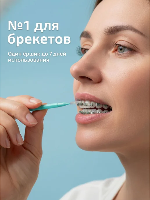 МежзубныеершикиультратонкиеЗубной ершикЕршикидля зубов0.4 мм, вариант, фото 4