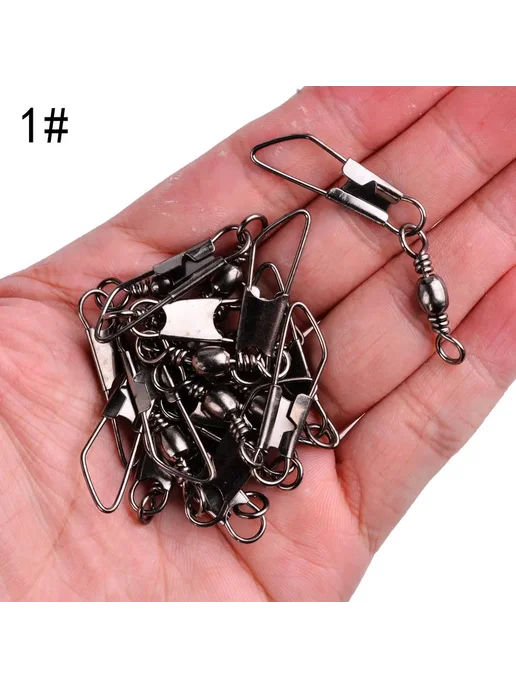 Рыболовные вертлюги 59 мм, 25кг, Size1, 50шт, 25 кг, 50 шт, фото 5