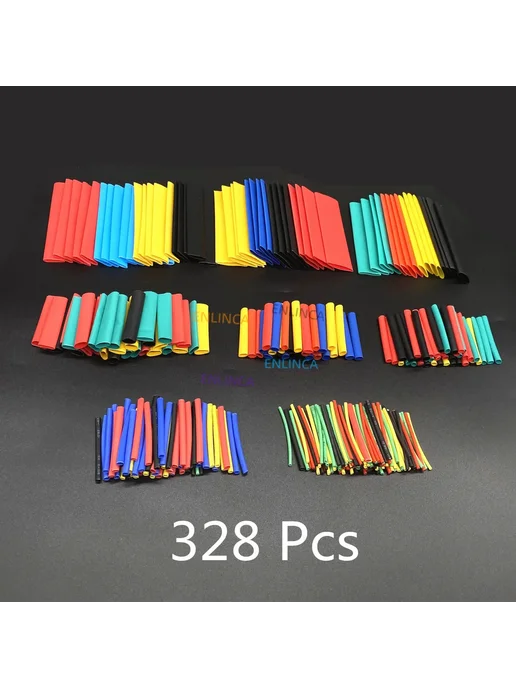 Нет бренда Набор термоусадочных трубок 560шт в коробке, цвет 560pcs In, 328 шт, фото 5