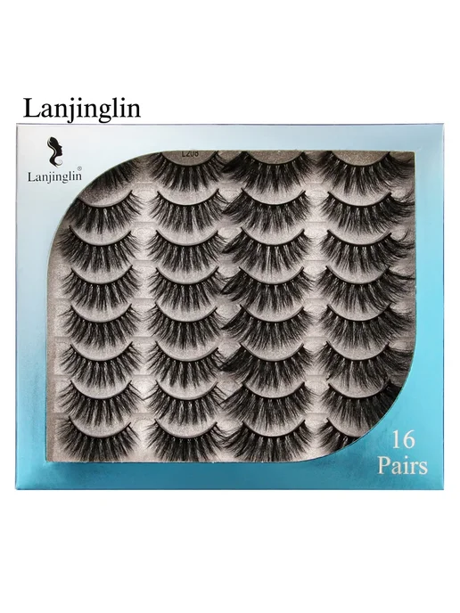 Lanjinglin Ресницы 16pairs-L208 16 пар, вариант