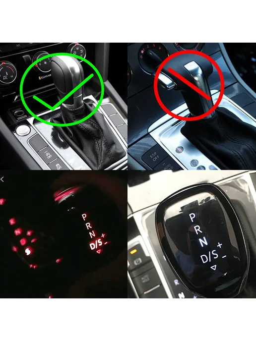 Нет бренда Ручка переключения передач VW Golf Passat Tiguan DSG, 7White, белый, фото 7