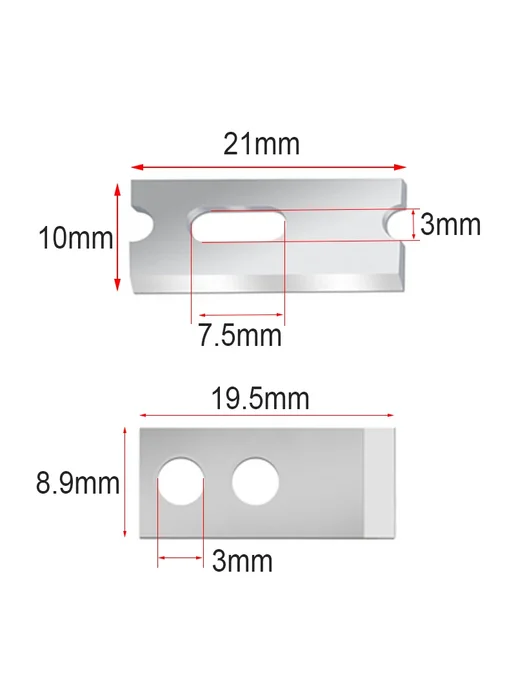 xintylink Лезвия для инструмента RJ45, 50шт, 50 шт, фото 4
